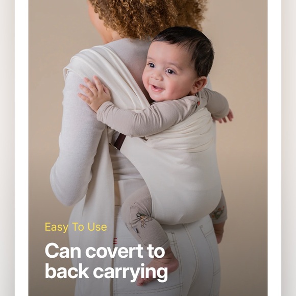 NWT LALABU Simple Wrap in Clay - Picture 5 of 7